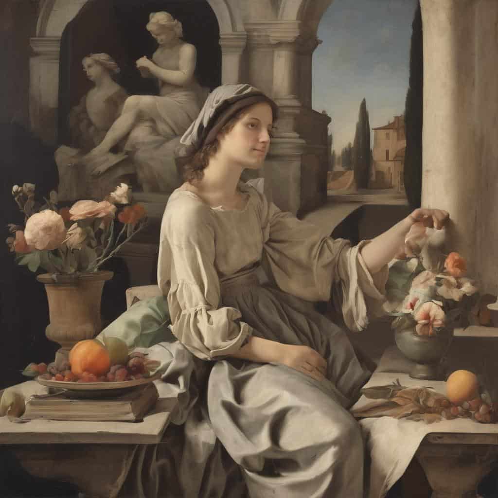 Καλλιτέχνες που εμπνέονται από αρχιτεκτονική, ζωγραφική και πολυτελείς εσωτερικοί χώροι.